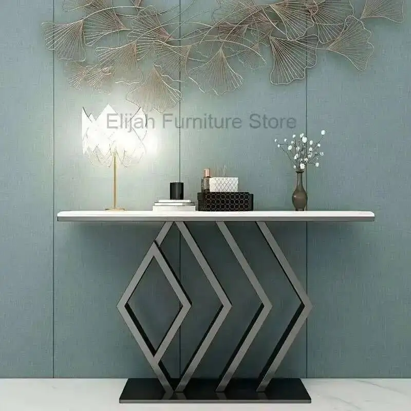 

Стол для гостиной съемный, металлический, в классическом скандинавском стиле, угловой, винтажный, для прихожей, мебель для гостиной