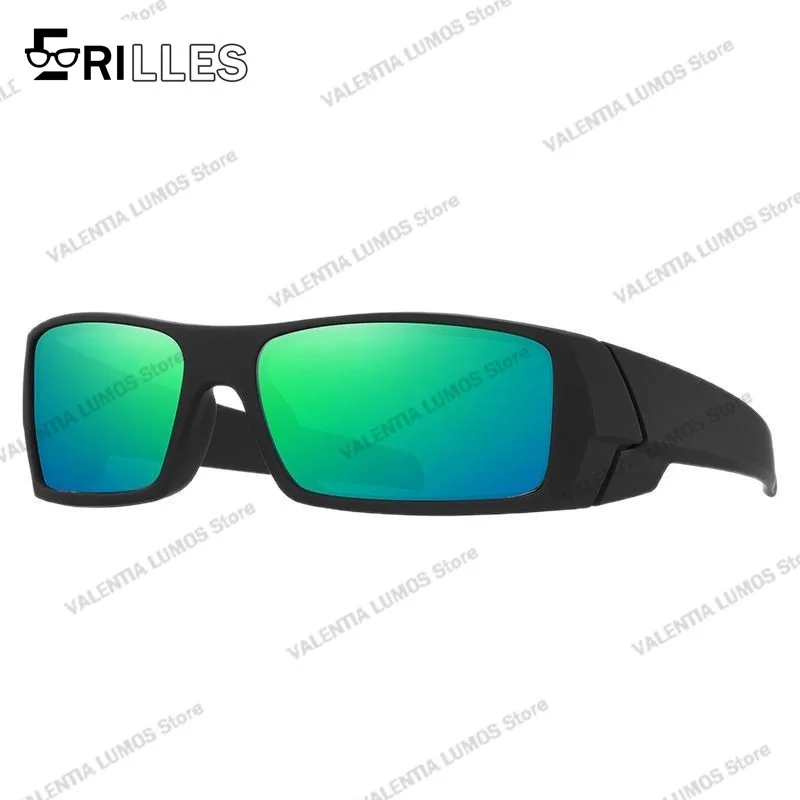 نظارات شمسية مستقطبة للاستخدام الخارجي، حماية من الأشعة فوق البنفسجية لركوب الدراجات وصيد الأسماك، عدسة نايلون، إطار غير قابل للكسر، الأكثر مبيعًا عصرية