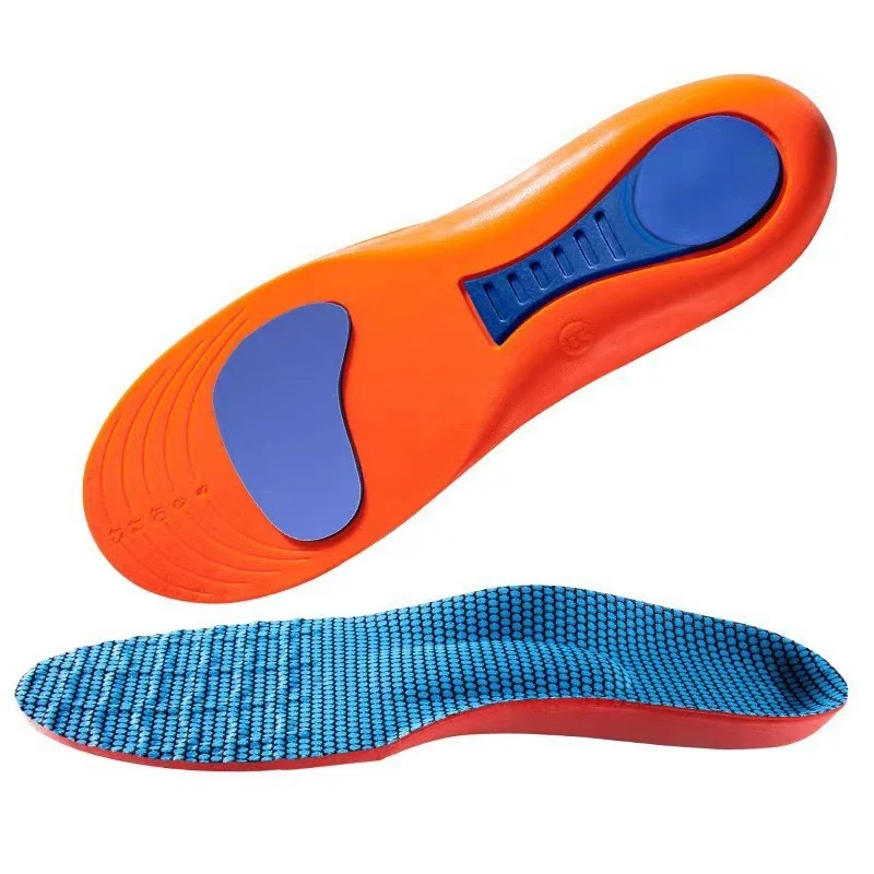 Semelles orthopédiques de sport pour hommes et femmes, semelles respirantes en EVA, absorption des chocs, pour la course à pied, le basketball, soins sportifs