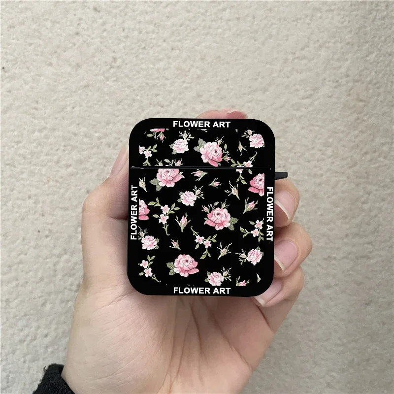 Cute Fruit Tart Earphone Case For Airpods 1 2 4 3 Strawberry Fields Cherry Leopard Wireless Headphone Cover For Air Pods Pro2