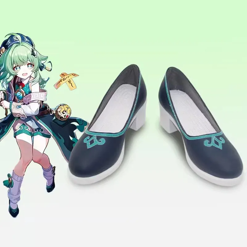 Gioco Honkai: Star Rail HuoHuo Cosplay scarpe donna ragazze scarpe stivali alti in ecopelle Halloween Party Costume gioco di ruolo Prop