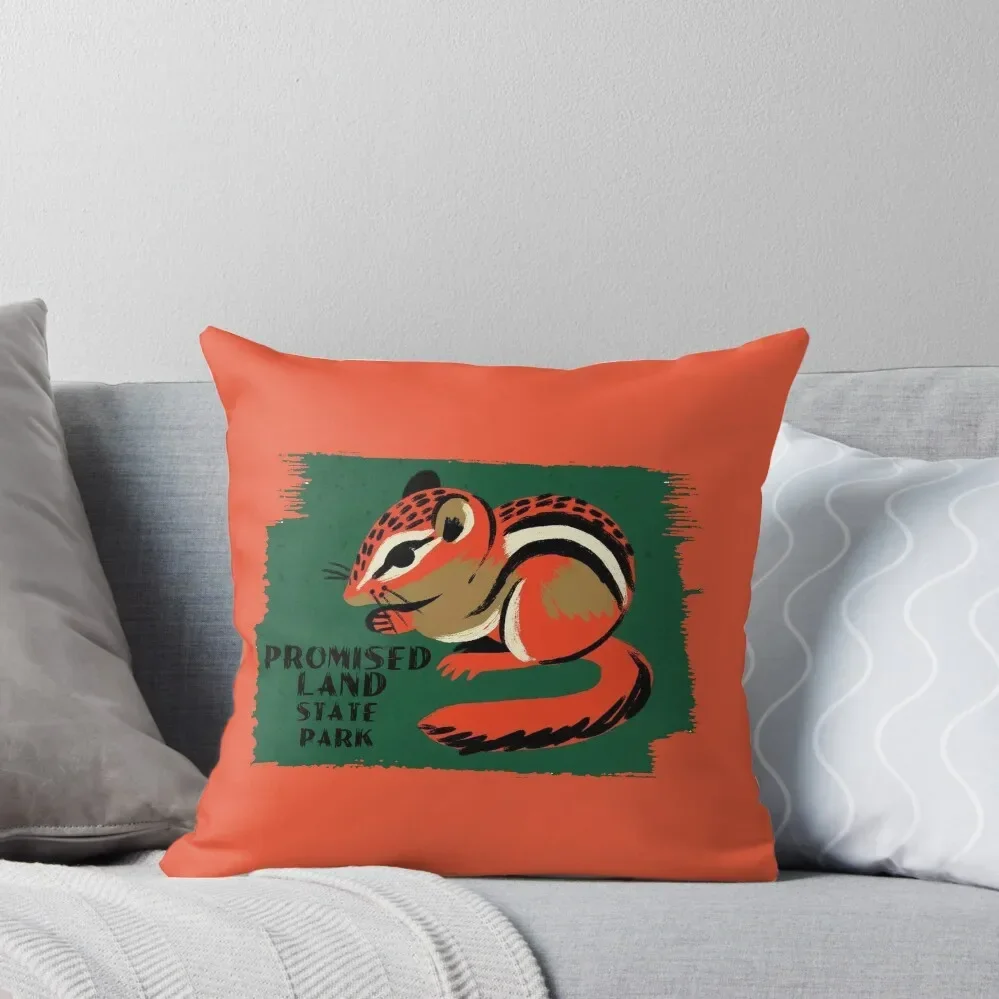 

Promised Land State Park Throw Pillow Pillowcases Bed Cushions Pillow Cover ornamental pillows pillow
