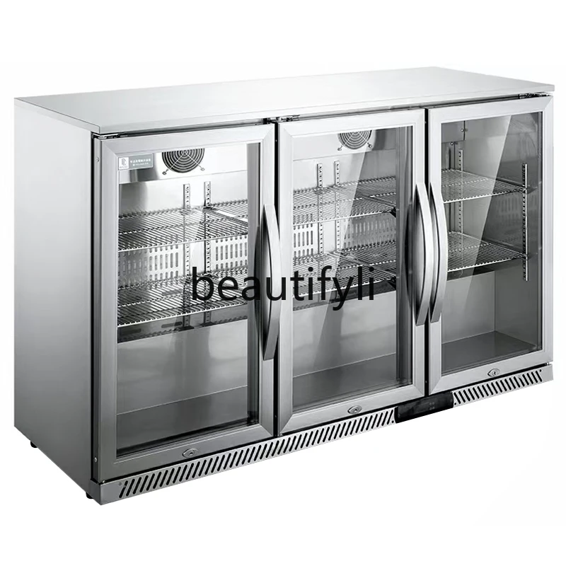 

Bar Counter Refrigerated Display Cabinet Commercial Bar Refrigerator Beverage Cabinet Wine Preservation Freezer