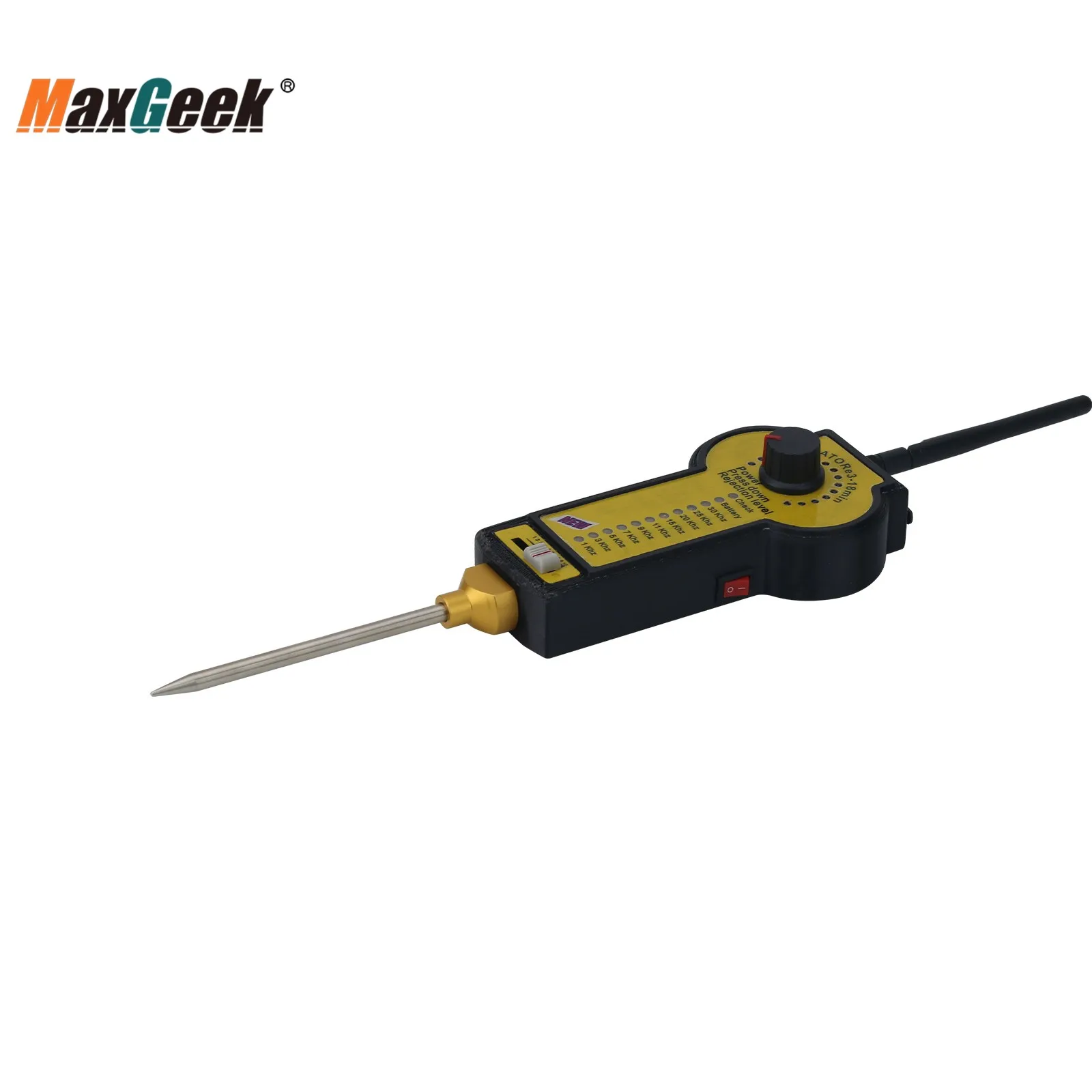 Maxgeek Long Range Metal Detector Underground Gold Detector with New Degausser EPX10000