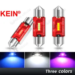 KEIN 2PCS 12V 24V Super Bright SV8.5 C5W C10W Festoon 31 36 39 41 MM Car Light Led Bulb Interior Reading Dome Trunk Signal Lamp