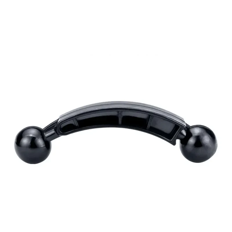 Braket Penyambung Adaptor Kepala Bola Ganda Braket Penyambung Adaptor untuk Tempat Tablet Ponsel Mobil Magnetis 17Mm