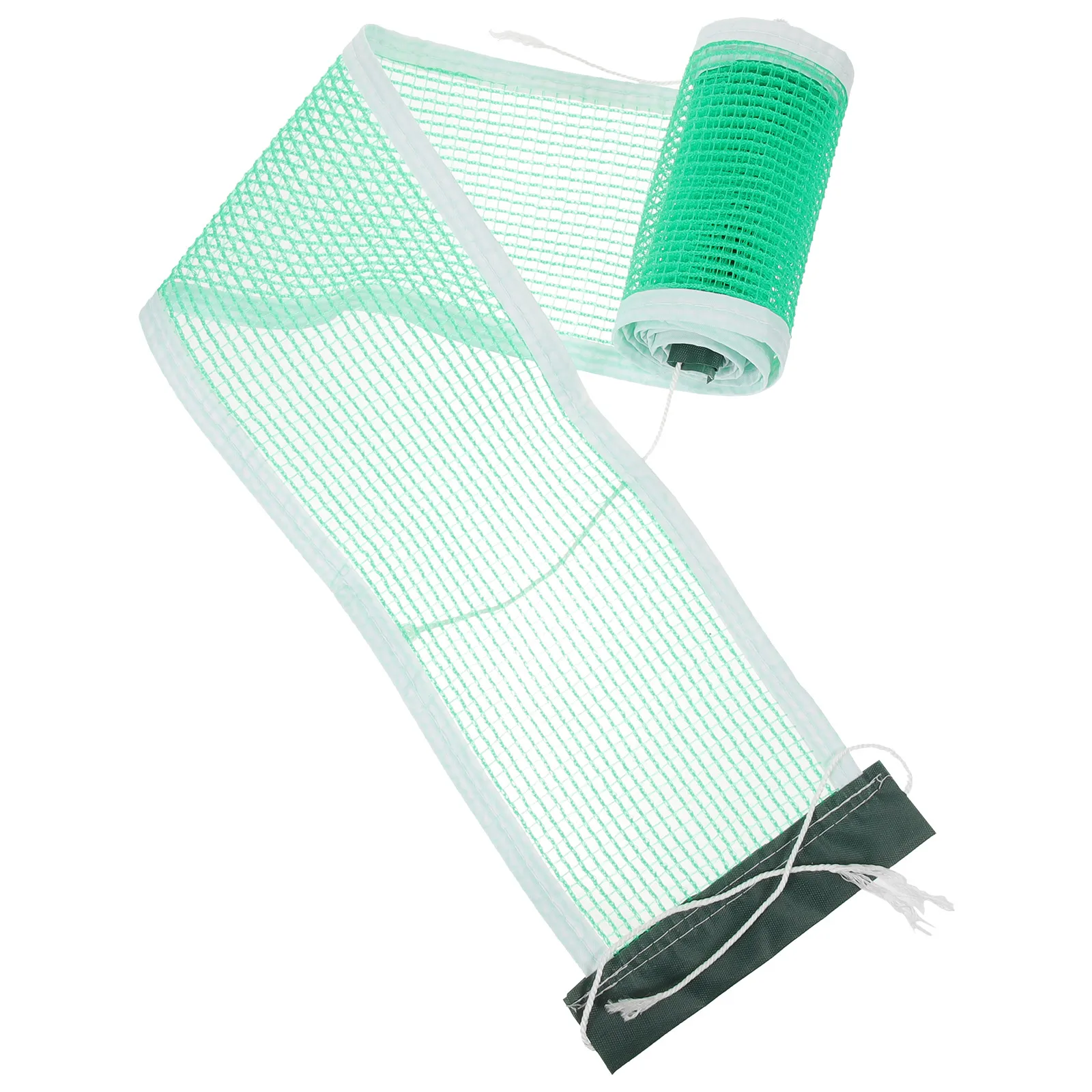 

Table Tennis Net Foldable PE Wear-resistant Green Sports Netting Portable Pong Replacement Backyard