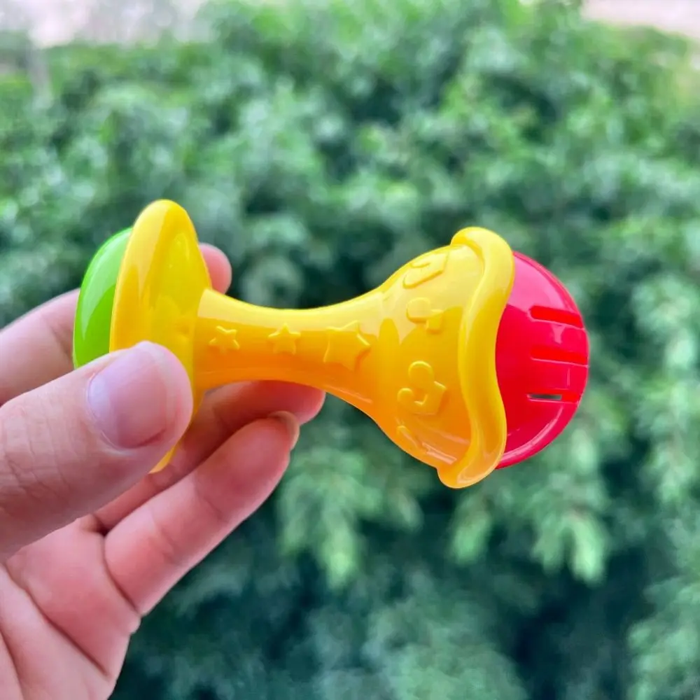 Ungiftige Baby Rassel Kautable Hand Grip Stange Musical Instrument Spielzeug Stop Saugen Daumen Pädagogisches Hand Glocke Spielzeug Kinder geschenk