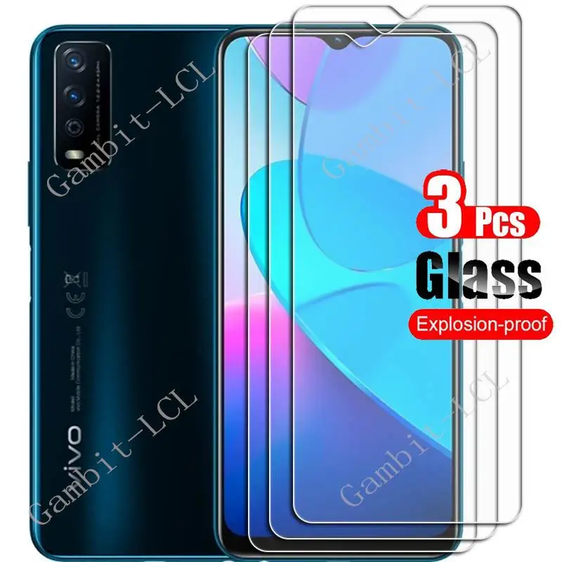 3PCS 9H HD Tempered Glass For VIVO Y11s Y20 Y20s 6.51