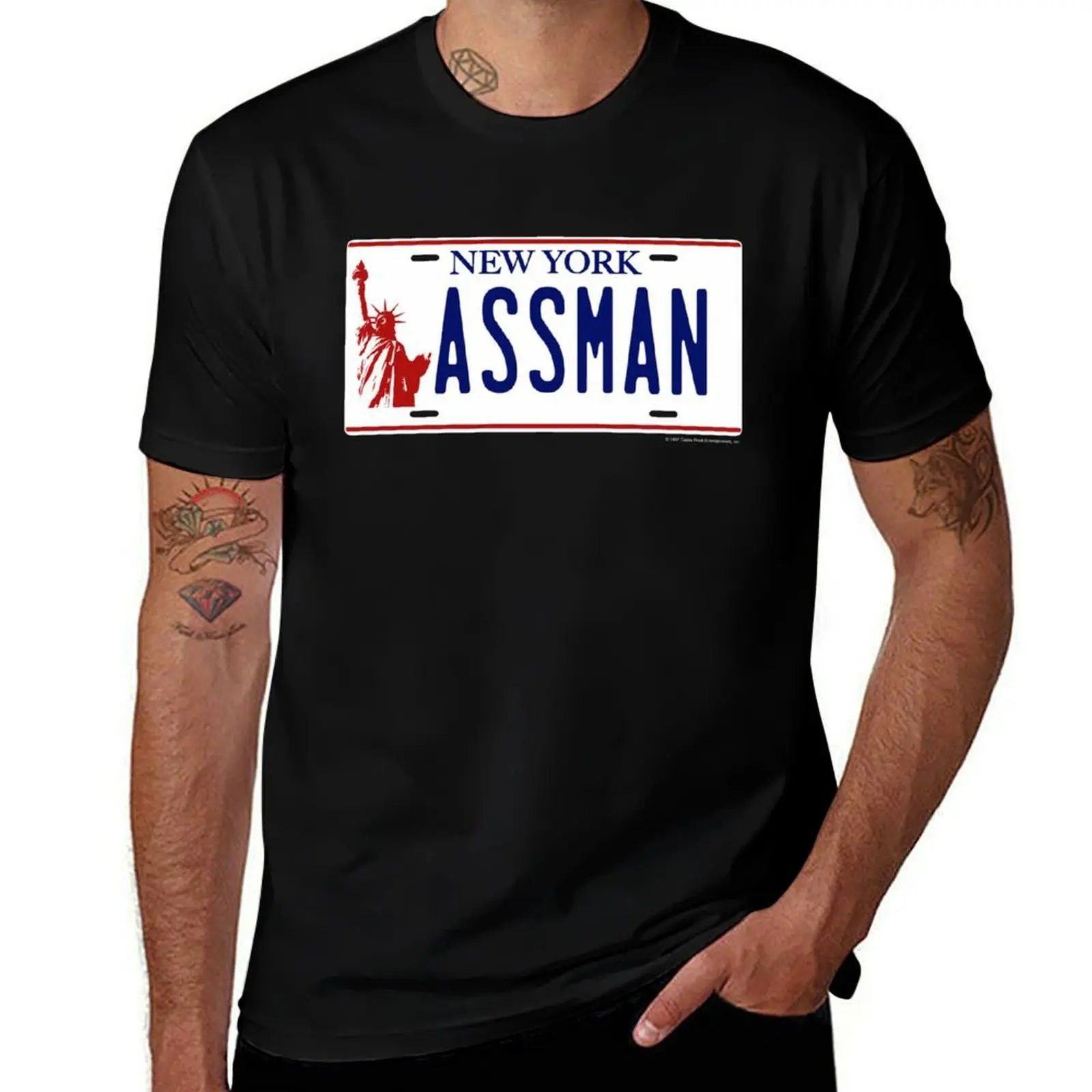 

ASSMAN T-Shirt t shirts for man pack cotton t shirts designer man graphic t shirt T-shirt