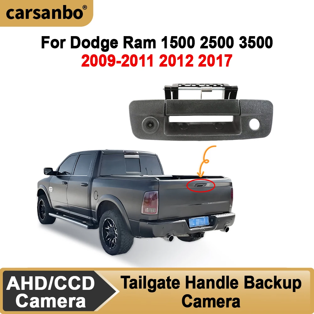 Carsanbo Pickup Truck Automobile Rear View Camera for For Dodge Ram 1500 2500 3500 2009 2010 2011 2012 2017 Car Reversing Parkin