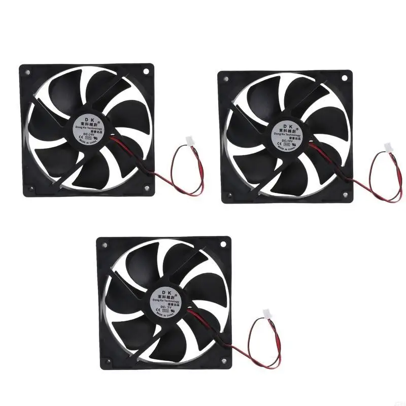 J78A 12025 for Case Fan 120mm Computer Chassis Cooler Radiator 120x120x25mm CPU Co