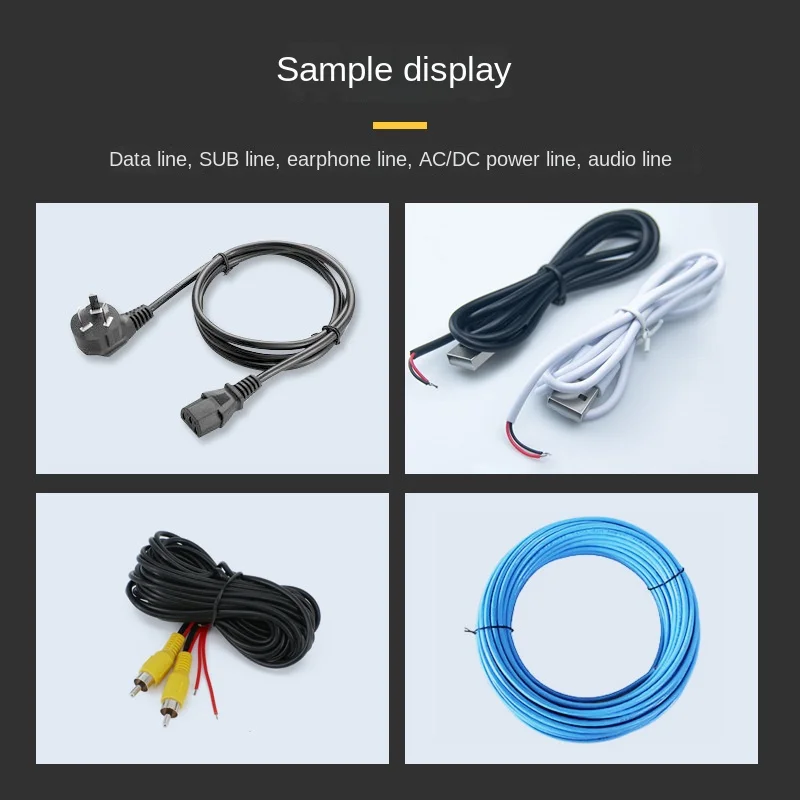 Enrouleur de ligne électrique entièrement automatique, équipement de fabrication de câbles en forme de 8, vente en gros, avec Machine à attacher