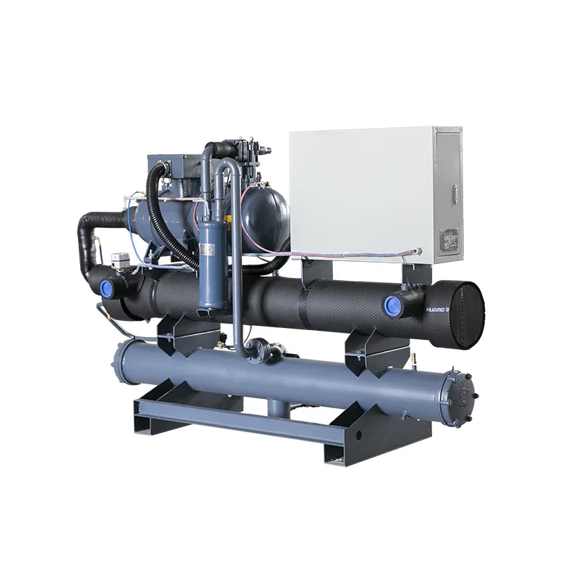 Industrial Chiller Units for Low and High Temperature Water-Cooled Chillers with Circulating Water