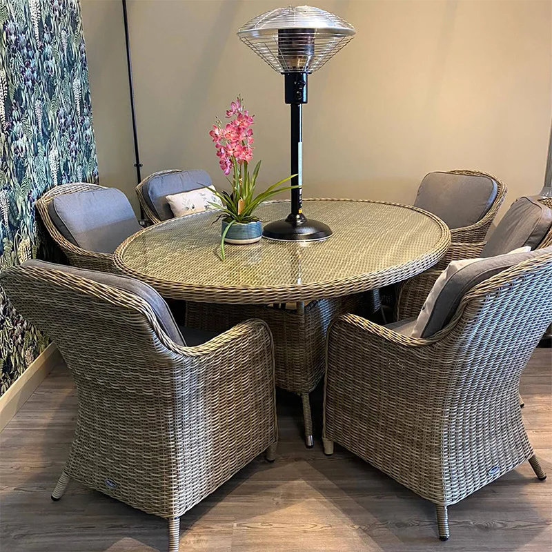 # Modern Aluminum Telescopic Dining Table High-quality Outdoor Furniture Custom Waterproof Comfortable Durable Park