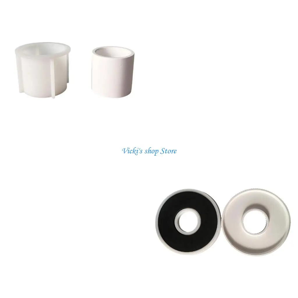 Heat Resistant Silicone Casting Trays for Epoxy Resin Concrete DIY Projects