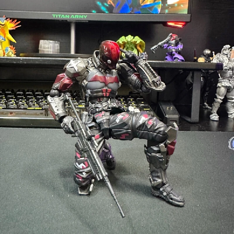 

Удивительный Yamaguchi Arkham Knight Red Hood Robin Jason Todd Figuarts Game Фигурка Модель игрушки Коллекция Бэтмена Подарки на день рождения