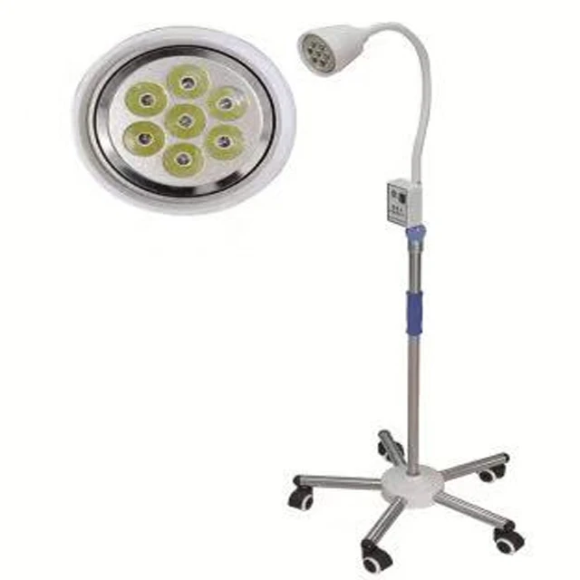 ent portable mobile led surgical head inspection lamp,floor standing hospital uv gynecological check examination light