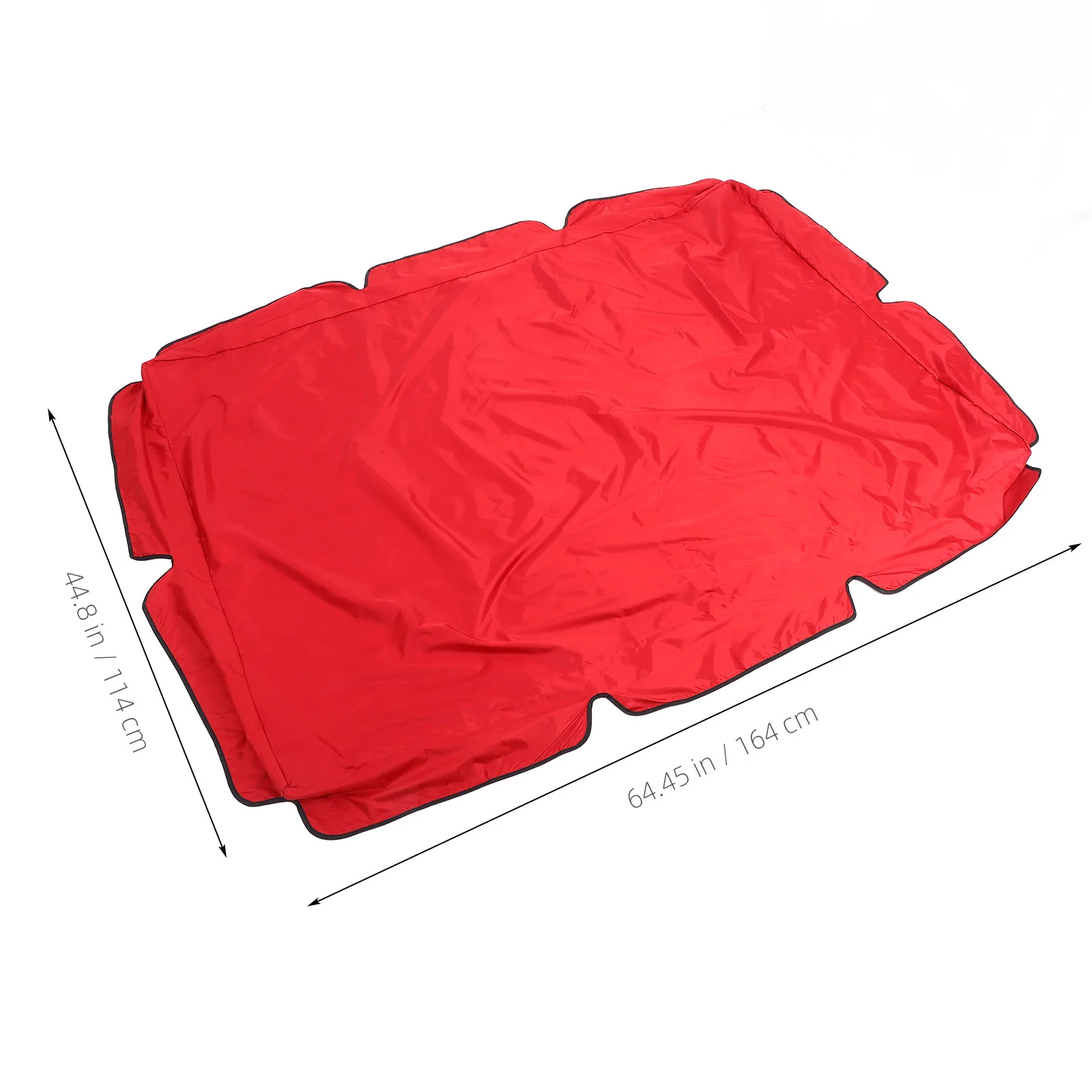 Outdoor Patio Swing Chair Canopy Cover Oxford Cloth Replacement Sunproof Swing Cover Rain Resistant Long Lasting