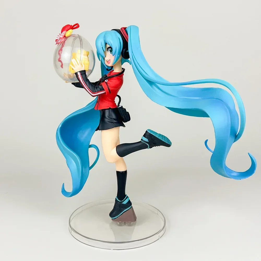 New scene TAiTO Hatsune miku hand-run youth Pig head Youth Game Center uniform Hatsune model display