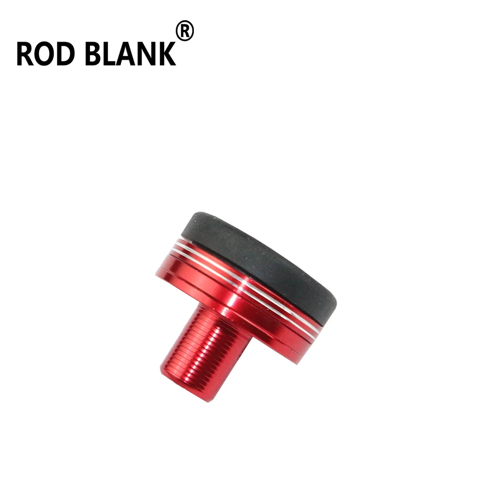 Rod Blank 4Pcs/Set Weighted Aluminum Butt Cap Fishing Rod Building Accessory Rod DIY Repair Component
