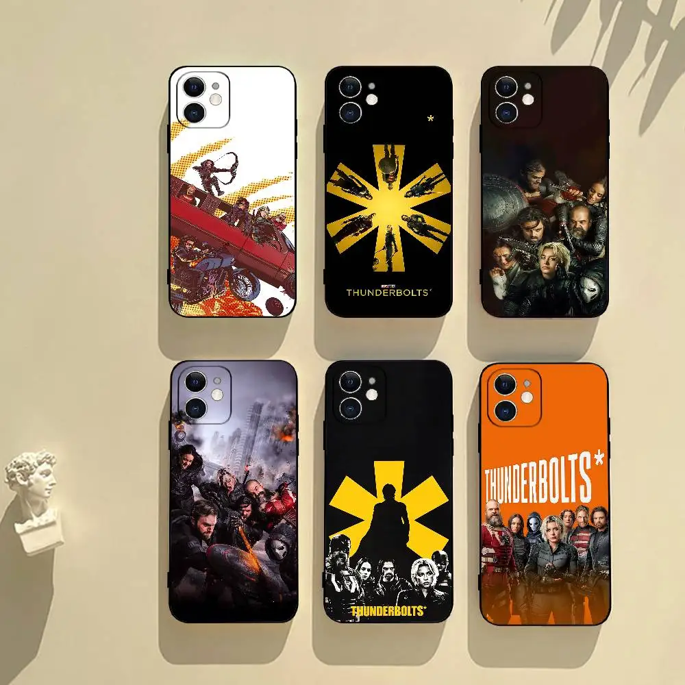 

T-SpuerheroR C-ThunderboltsT Phone Case Black Phone Case For IPhone 17/16/15/13/14 Pro Max/ 11Plus/X/Xr/Xs Max 13mini