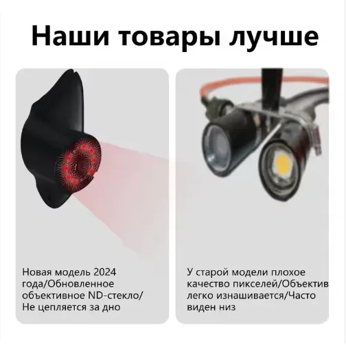 2026 CR110-4HAS Excellent  Camera Type-C Charging Video Fishing Camera 15M/30M  Ice Fishing Camera DVR