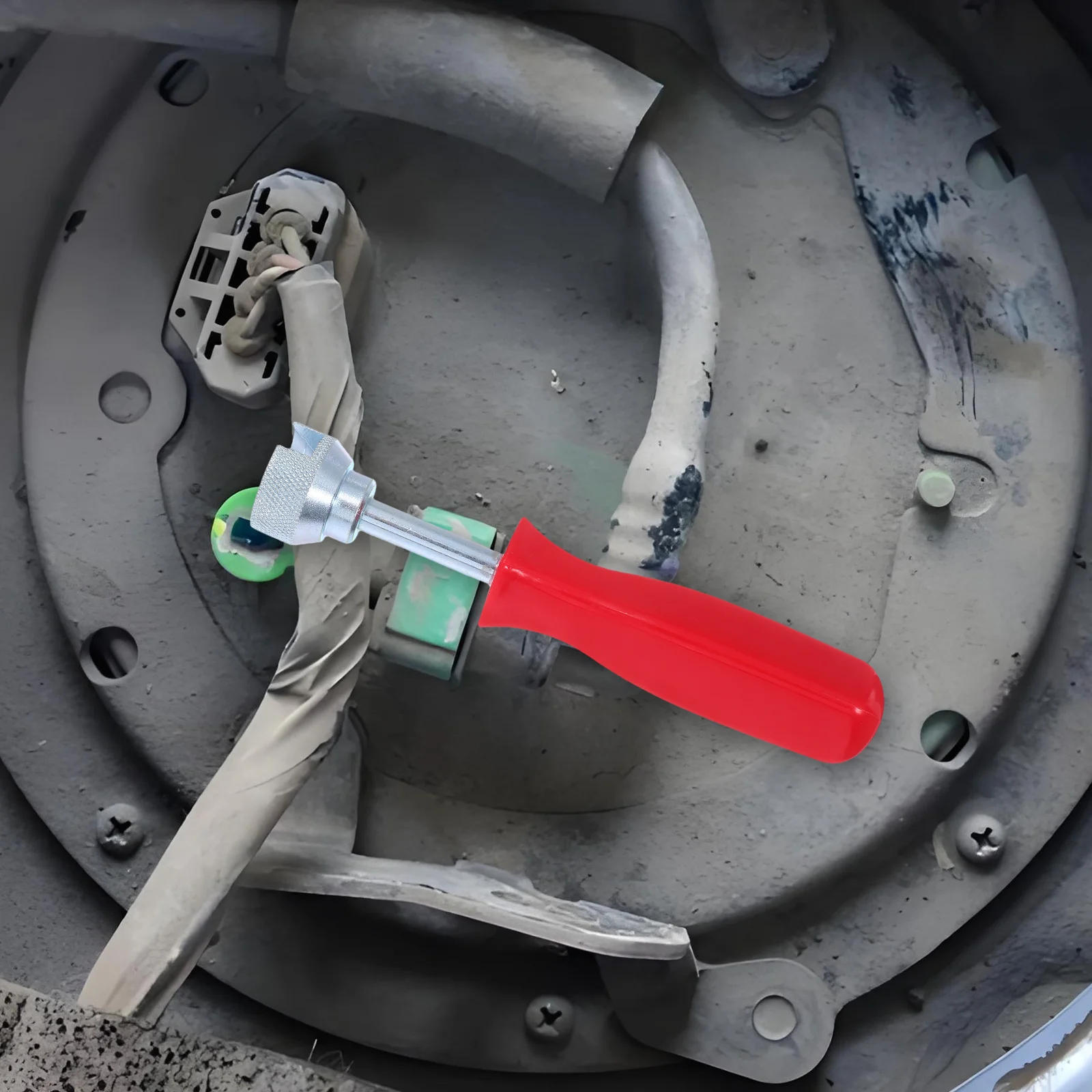 

Universal Drum Brake Spring Compressor Tool Retaining Washer Stinger Remover Installer for Vehicle Brake Maintenance Car Trucks