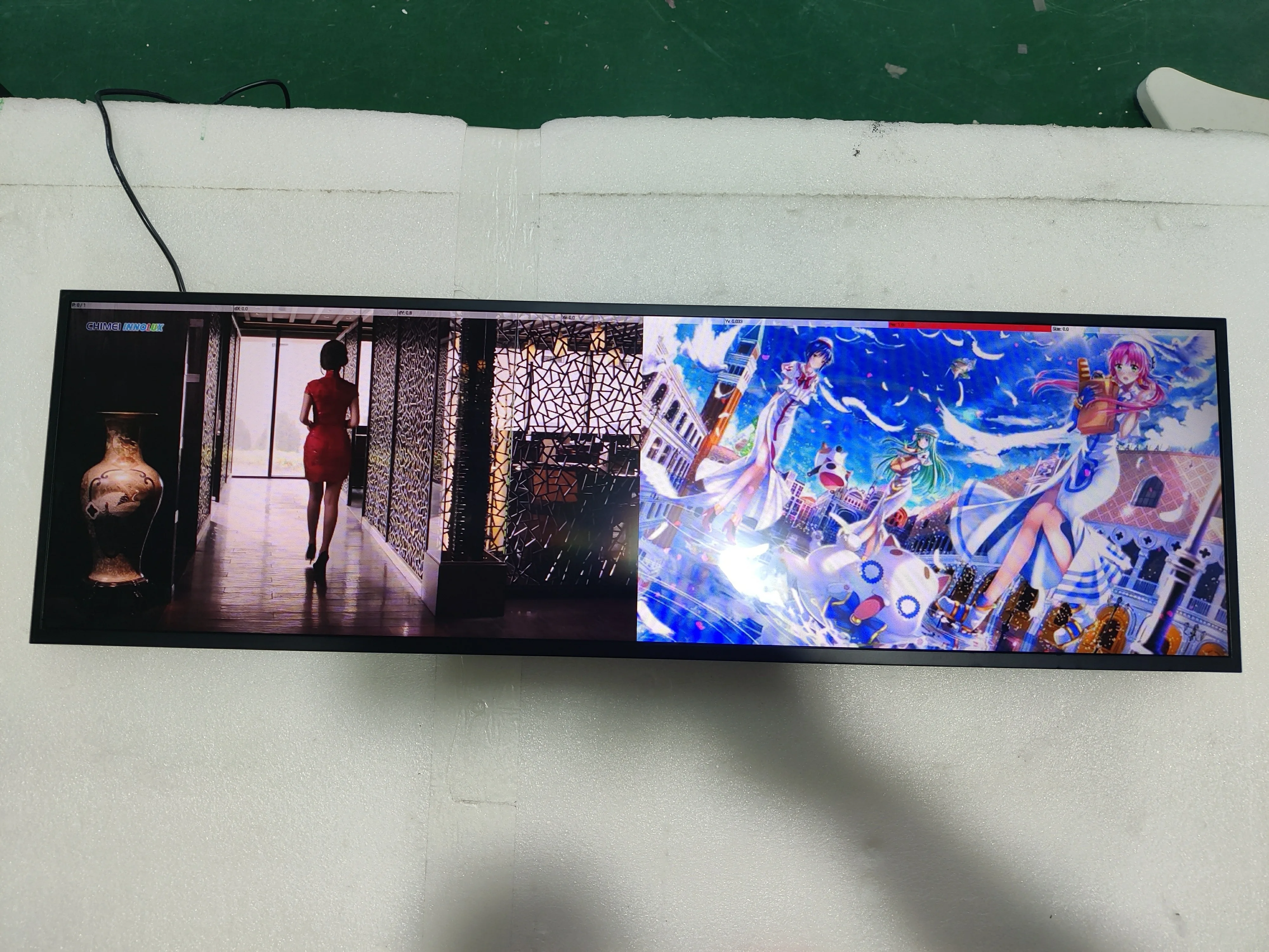 VETO 29 Inches Ultra Wide Display Android Bar Digital Signage Stretched Screen LCD Display For Commercial Advertising Screen