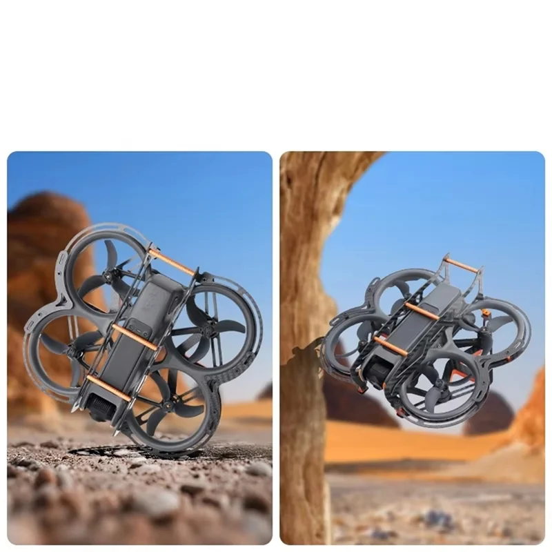 Защитный чехол FFYY из углеродного волокна для DJI Avata 2, легкая защитная броня от падения