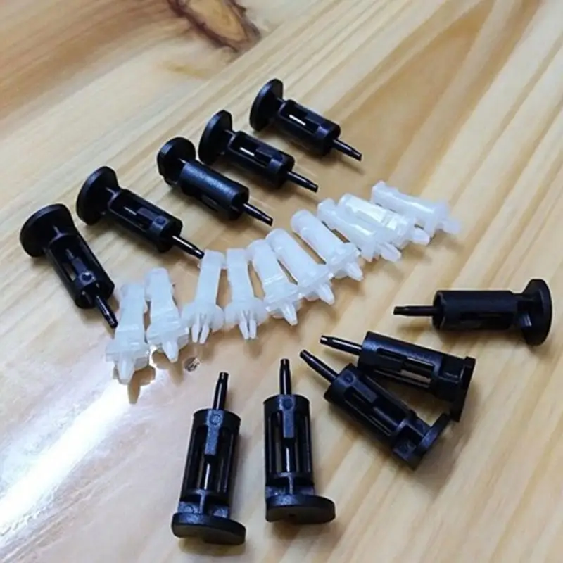 범용 호환성 LGA775/115X 팬 장착 나사 도구 설치 플라스틱