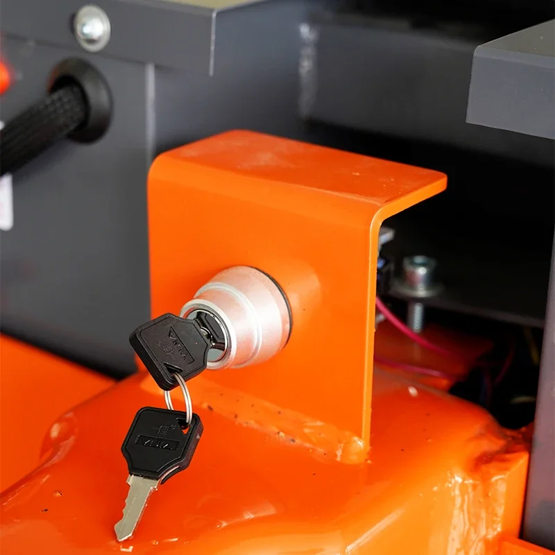 3-тонный внедорожный электрический поддоносной тележка Электрический подъем Маленький электрический вилочный погрузчик