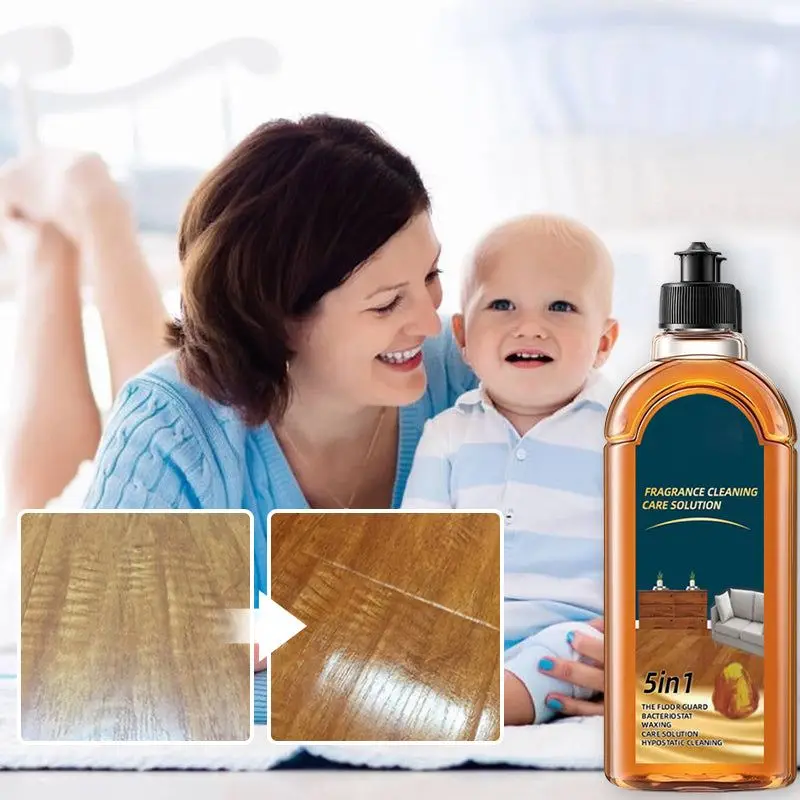 Wood Floor Stain Cleaner Tile Polishing Brightening Floor Dirt Removal Detergent Wood Maintenance Multi Surface Floor Cleaner