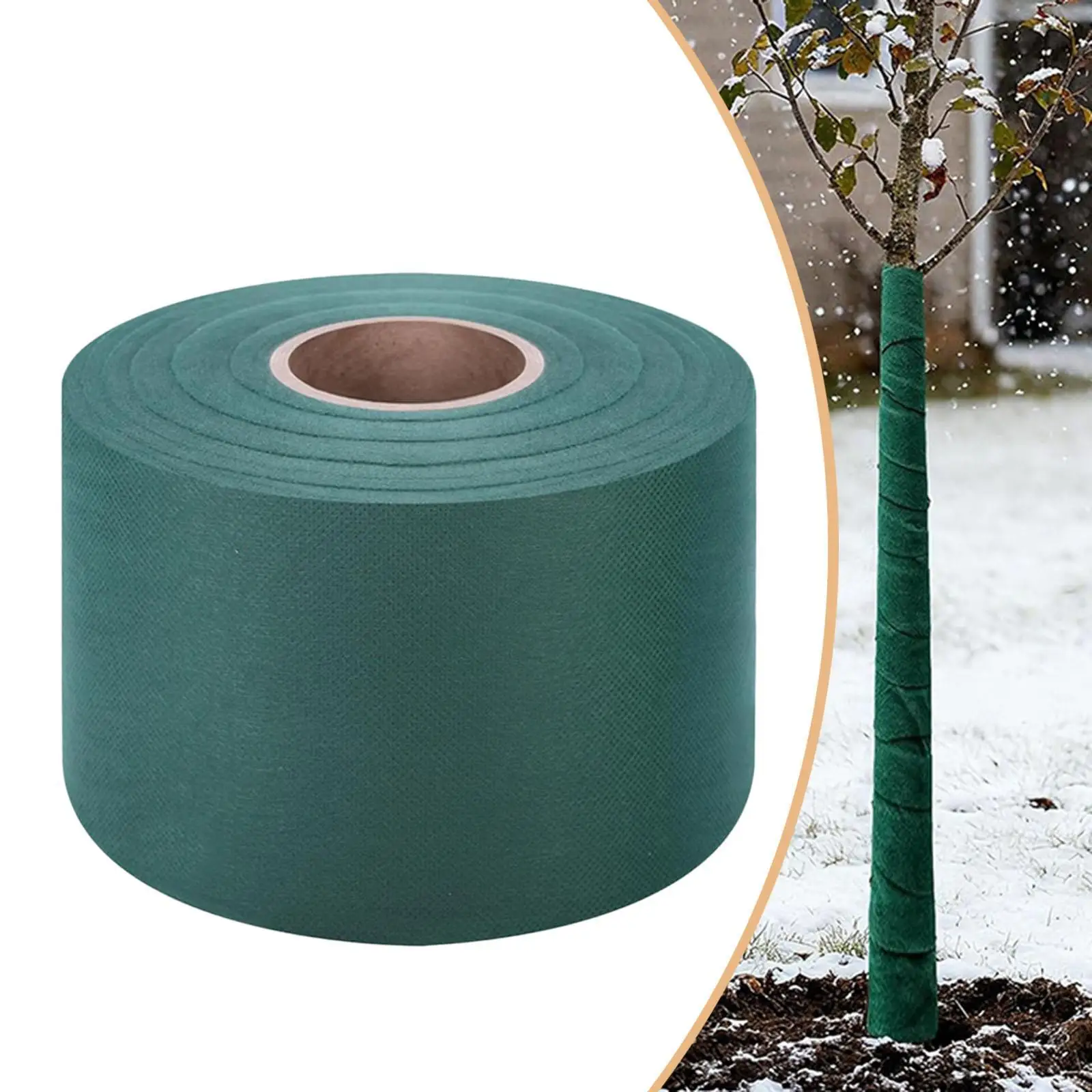 Tree Bark Wrap Barrier Winter Protection Nonwoven Material Warm Guard for Young Saplings