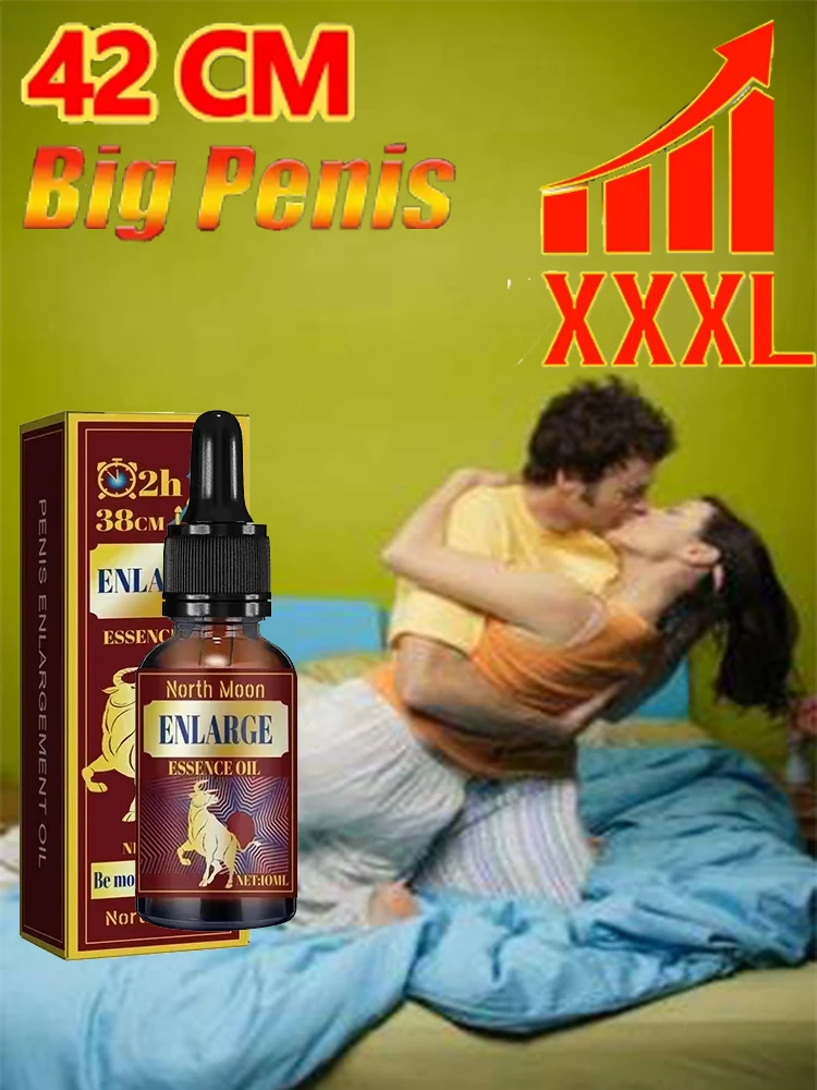 Penis Vergrößerung Öl Wachstum Mann Big Dick Flüssigkeit Männliche Schwanz Verbesserung Sex Verzögerung Männer Gesundheit Pflege Massage Erhöhen Penis Öle