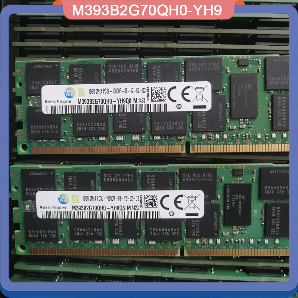 

For Samsung M393B2G70QH0-YH9 16GB 16G 2RX4 DDR3L 1333 PC3L-10600R ECC REG Server Memory Fast Ship High Quality