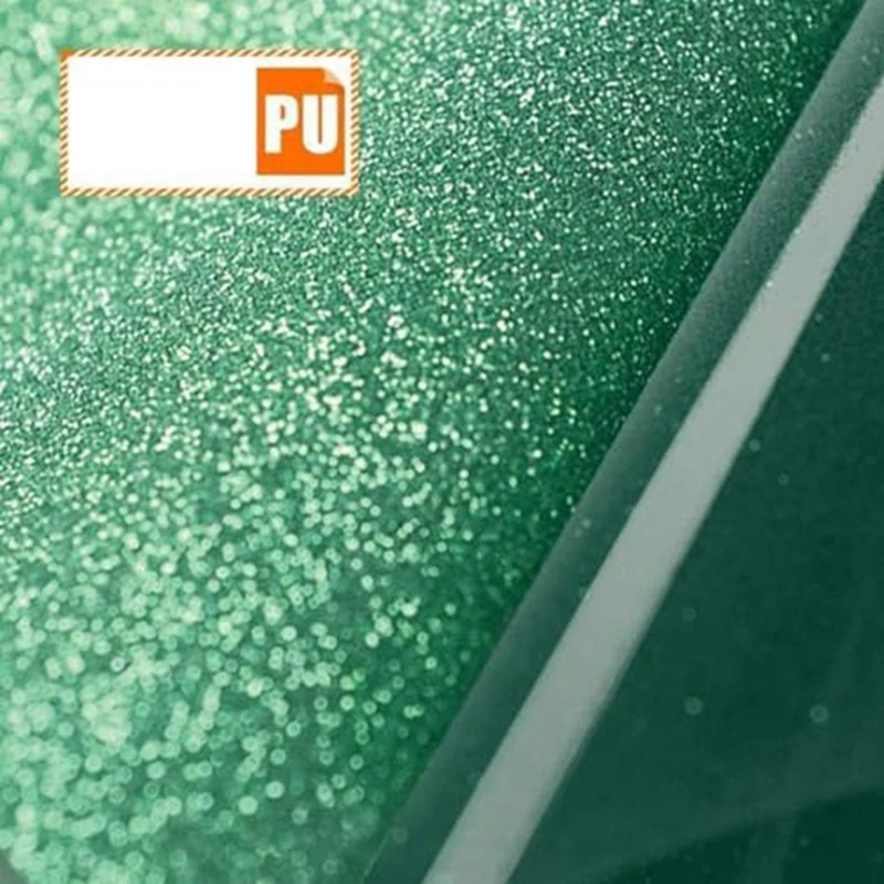 Christmas Heat Transfer Vinyl, 8 Sheets Green Glitter Plaidpattern Iron On Vinyl, Film Heat Press HTV Vinyl For DIY Durable