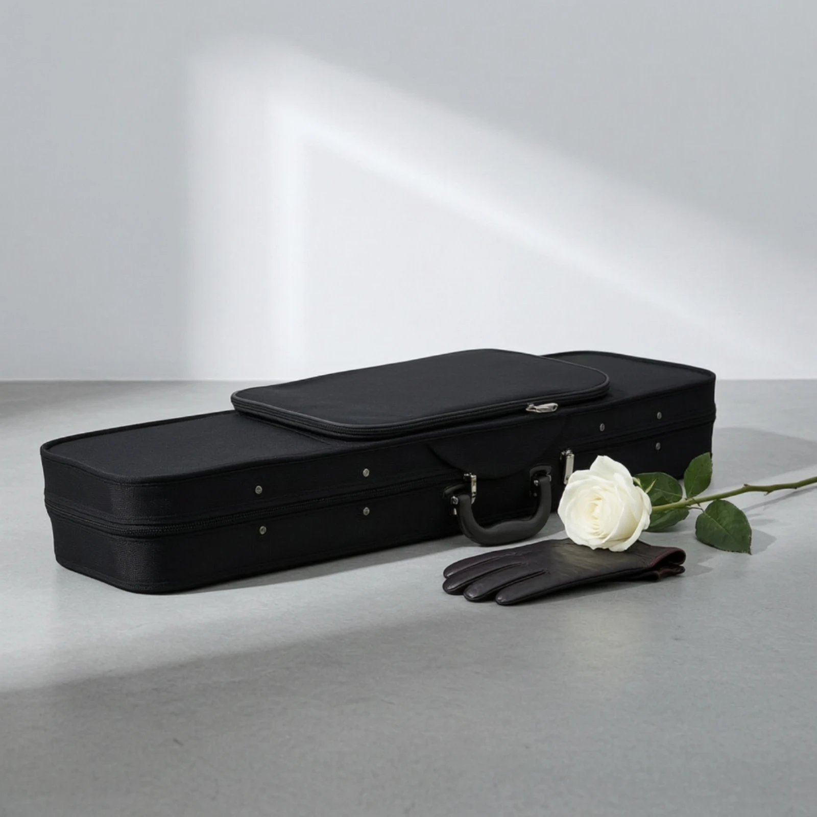 Hard-Shell Violin Case Strong Hard Shell Violin Case Impact-Resistant Travel for Violinists, Rehearsals, Lessons