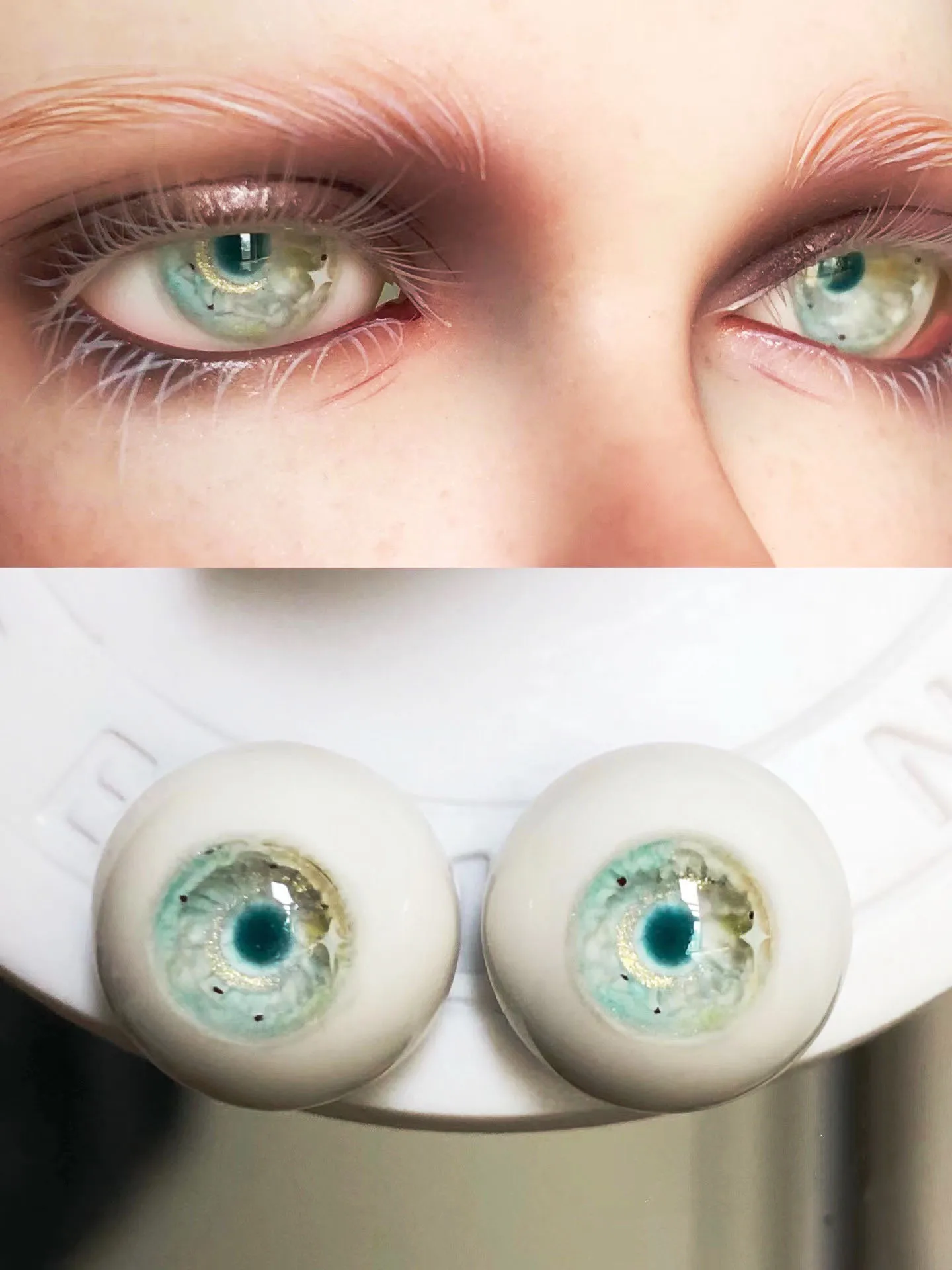 

BJD homemade resin eye 14/7mm doll eyes 1 pair