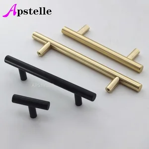 APSTELLE BLACK GOLDEN CABINET HEARING HEARING STAINLESS SOLVED KITCHEN CABINET 10 Main Sales Holder Handle - №4