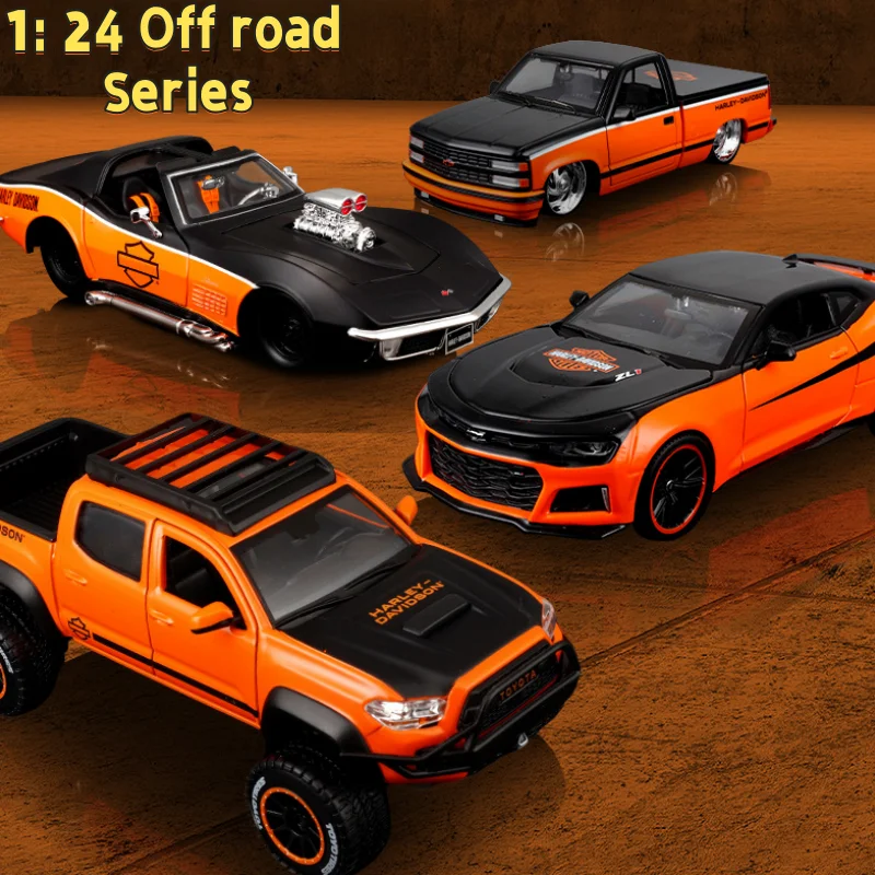 

Оригинальный Maisto 1:24 HARLEY-DAVIDSON 1970 года, модель спортивного автомобиля Corvette из сплава, литая под давлением металлическая гусеничная гоночная машина, модель автомобиля, игрушка в подарок