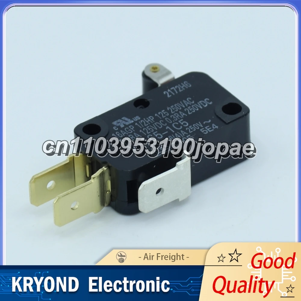 Micro Switch V-165-1C5 16A 250V Travel Limit Switch with Compact Design and High Current Rating