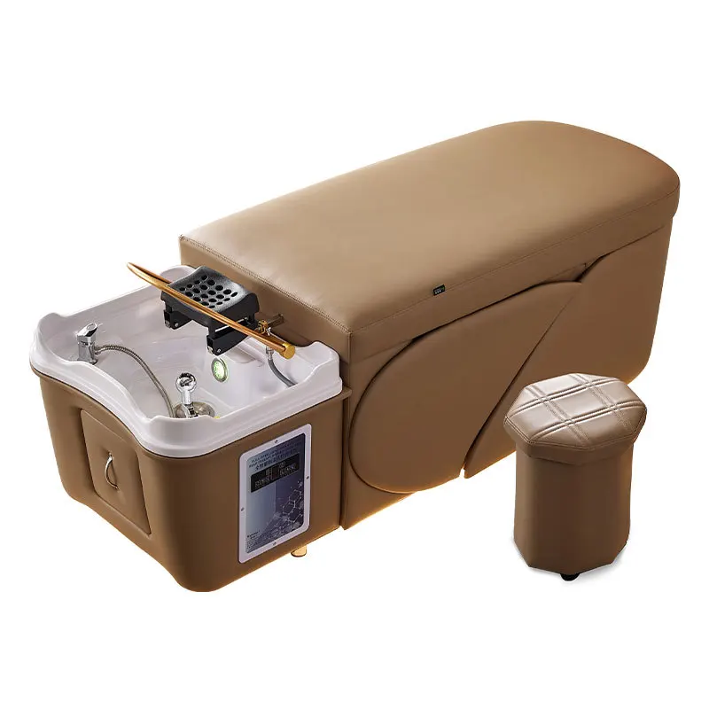 Yjq shampoo bed water circulation hair treatment barber shop professional constant temperature water heater fumigation bed