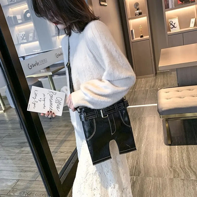 

Женская сумка индивидуальная креативная Ретро Женская трендовая сумка-мессенджер на одно плечо с шортами