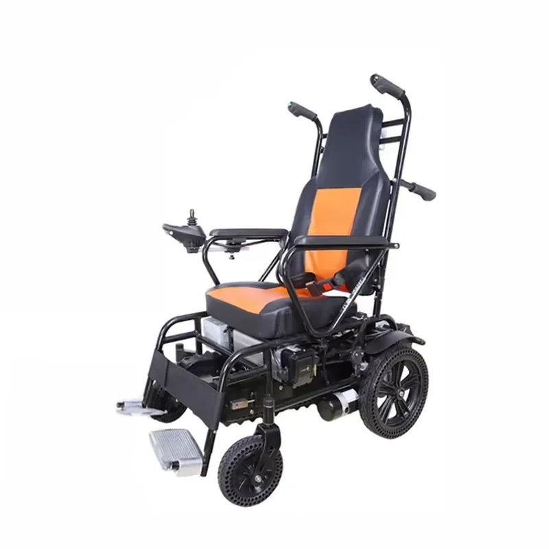 Handicapped Power Foldable Electric Wheel Chair Stair Climber Electric