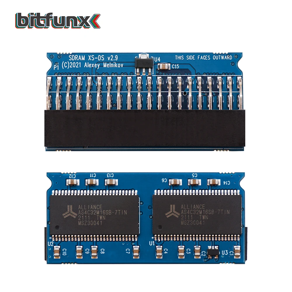 

Bitfunx MiSTer SDRAM XS-DS v2.9 128MB Module for Mister FPGA