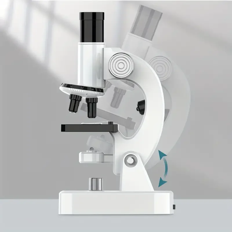 

Детский микроскоп 4800x HD-интерактивная обучающая оптическая игрушка-Настольная станция наблюдения для захватывающих научных экспериментов