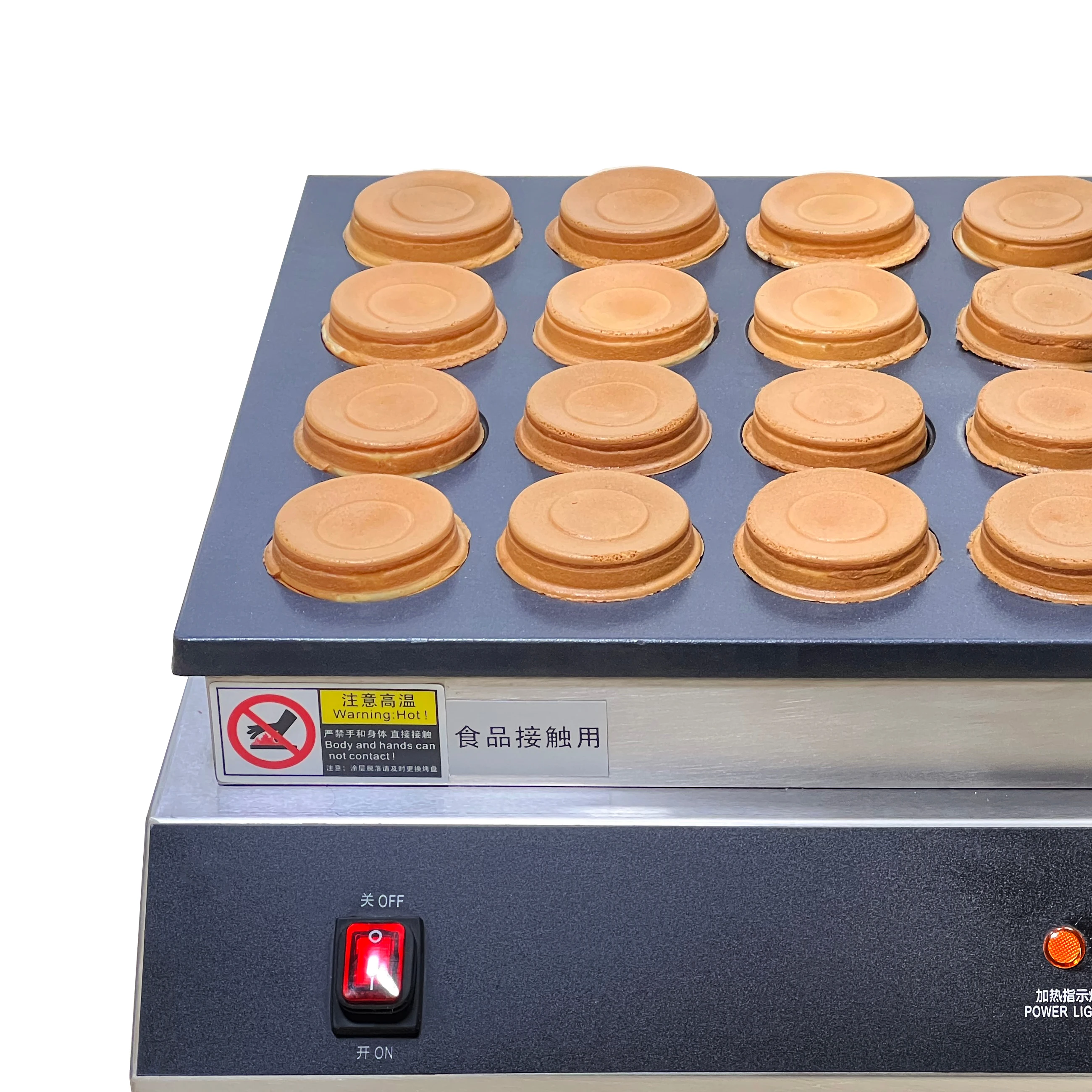 

Горячая продажа, коммерческая 16-отверстие, колесная машина для изготовления тортов, вафельница с CE