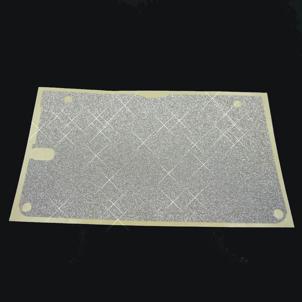 สติ๊กเกอร์ป้องกันสติกเกอร์ไวนิลกากเพชรส่องแสงเป็นประกายวิบวับสีเงินส่องแสงสำหรับ NDSi XL LL กินสติ๊กเกอร์