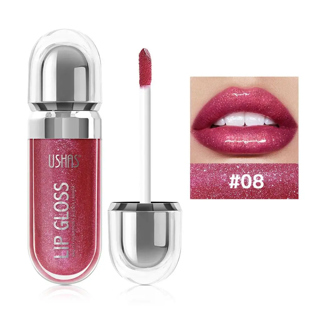 Lip Gloss Long-lasting Moisturizing Easy Halo-dyeing Waterproof Mirror Water Glass Lip Gloss Transparent Color Cosmetic